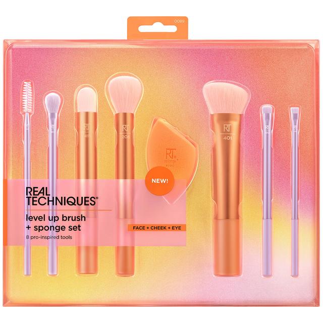 Real Techniques Level up Brush and Sponge Set (Worth £60.00) on Productcaster.