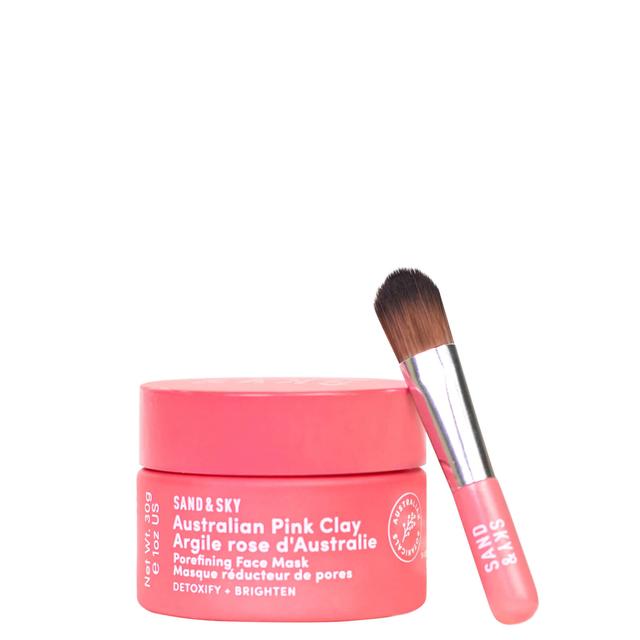 Sand & Sky Australian Pink Clay Porefining Face Mask Deluxe Travel Size 30g on Productcaster.