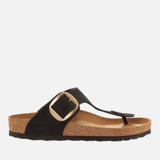 Birkenstock Women's Nubuck Narrow-Fit Leather Toe Sandals - EU 41/UK 7.5 on Productcaster.