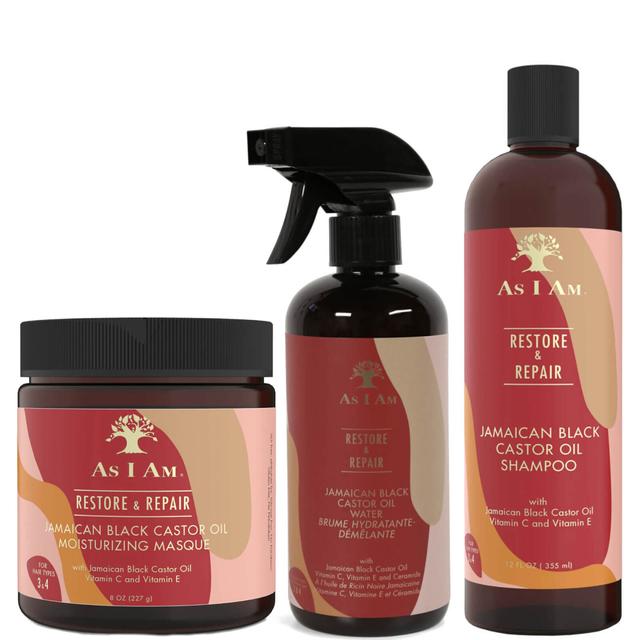 As I Am Jamaican Black Castor Oil - Moisture Fix Bundle on Productcaster.