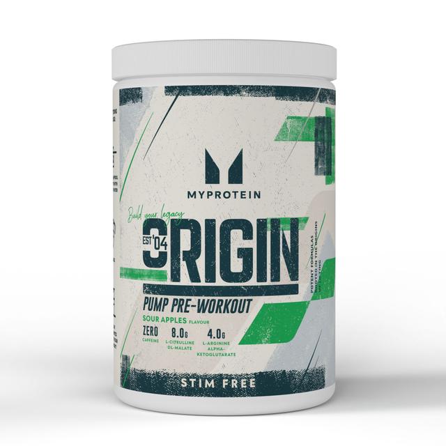 Origin Pre-Workout Stim-Free - 30servings - Sour Apples on Productcaster.