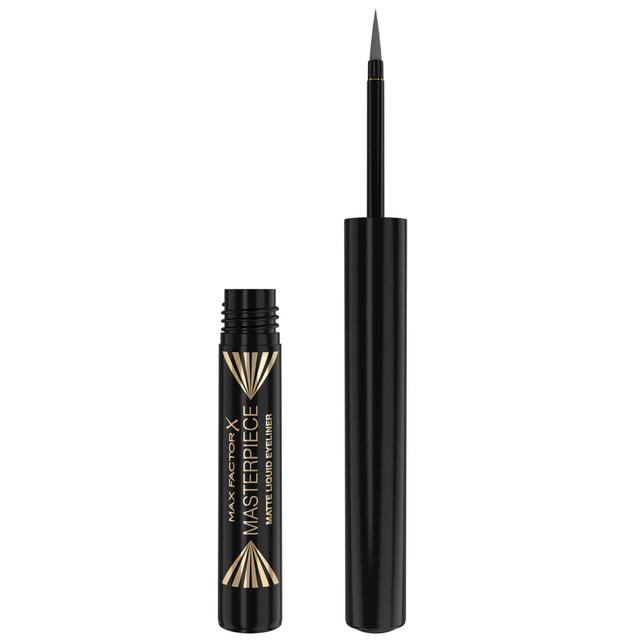 Max Factor Masterpiece Waterproof Matte Liquid Eyeliner 1.7ml - Charcoal on Productcaster.