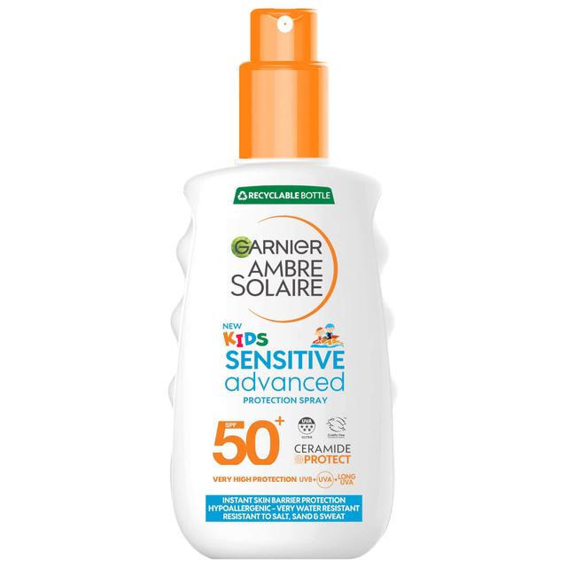 Garnier Ambre Solaire Kids' SPF 50+ Sensitive Advanced Sun Spray 150ml on Productcaster.