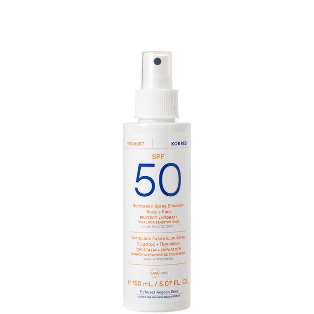 KORRES YOGHURT Spray Emulsion Body and Face SPF50 150ml on Productcaster.