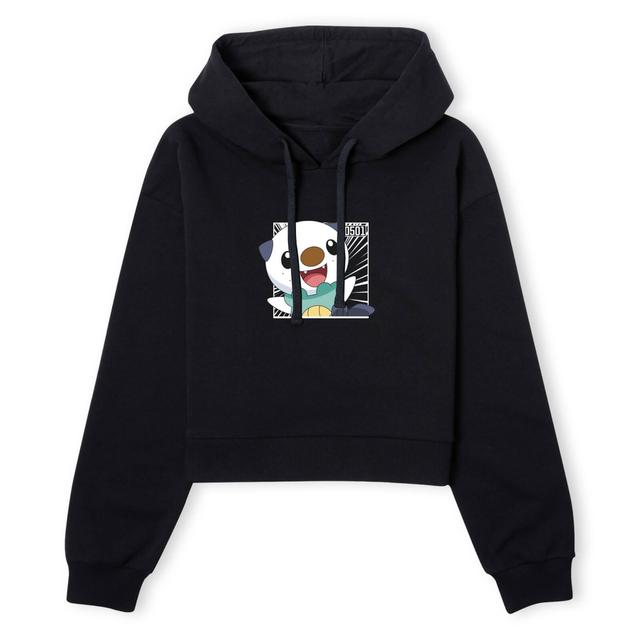 Pokemon Oshawott Women's Cropped Hoodie - Black - XS on Productcaster.