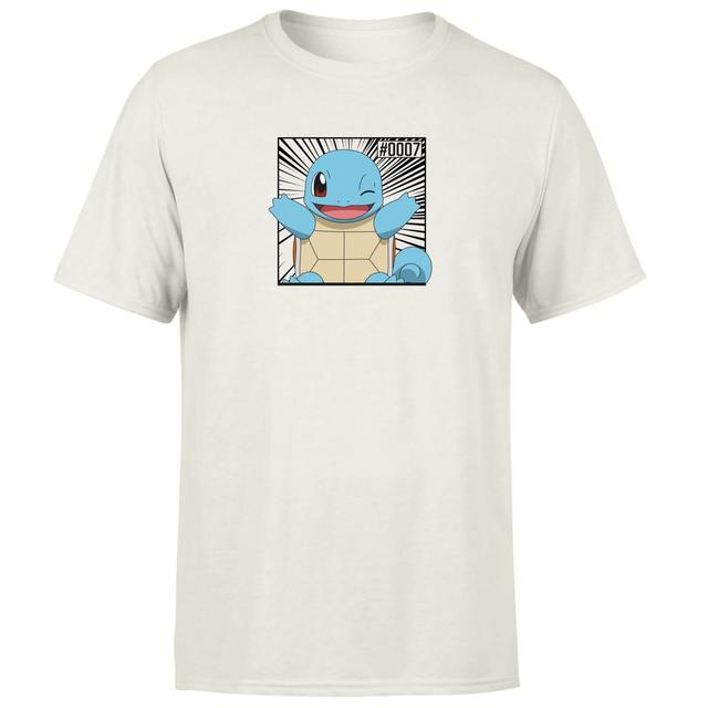 Pokémon Pokédex Schiggy #0007 T-Shirt - Creme - XL on Productcaster.