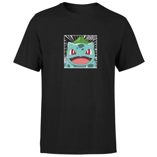 Pokémon Pokédex Bisasam #0001 T-Shirt - Schwarz - L on Productcaster.