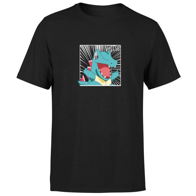 Pokemon Totodile Men's T-Shirt - Black - M on Productcaster.