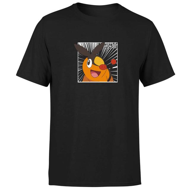 Pokemon Tepig Men's T-Shirt - Black - 5XL on Productcaster.