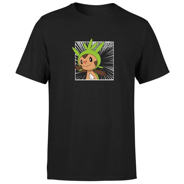 Pokemon Chespin Men's T-Shirt - Black - XS on Productcaster.