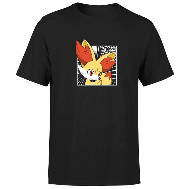 Pokemon Fennekin Men's T-Shirt - Black - 5XL on Productcaster.