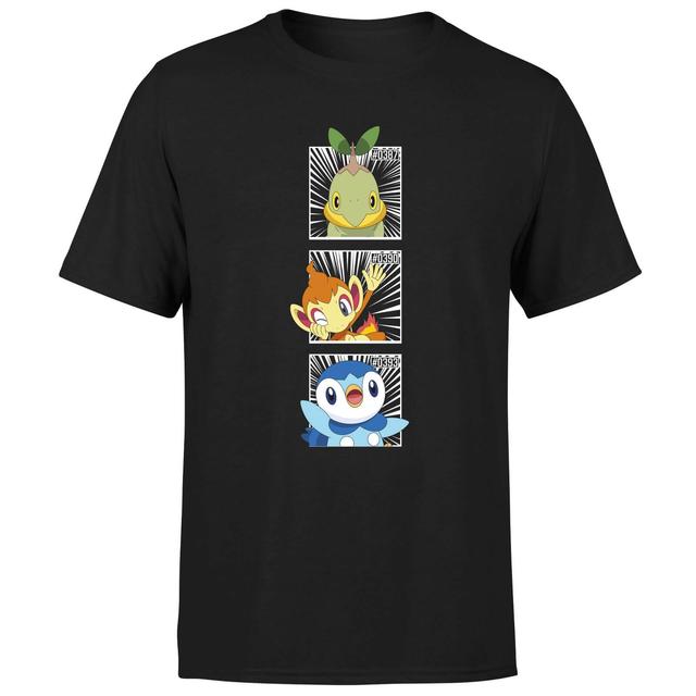 Pokemon Generation 4 Intro Men's T-Shirt - Black - XXL on Productcaster.