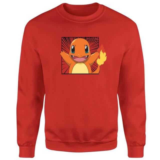 Pokémon Pokédex Charmander #0004 Sudadera - Rojo - M on Productcaster.