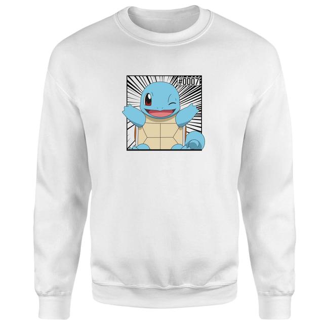 Pokémon Pokédex Squirtle #0007 Sudadera - Blanco - XXL on Productcaster.