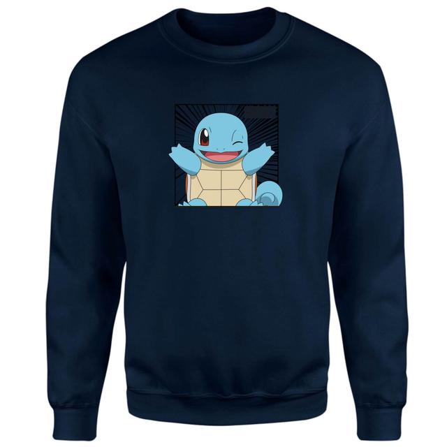 Pokémon Pokédex Squirtle #0007 Sudadera - Azul Marino - XL on Productcaster.