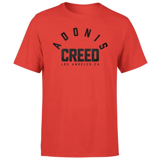 Creed Adonis Creed LA Men's T-Shirt - Red - XL on Productcaster.