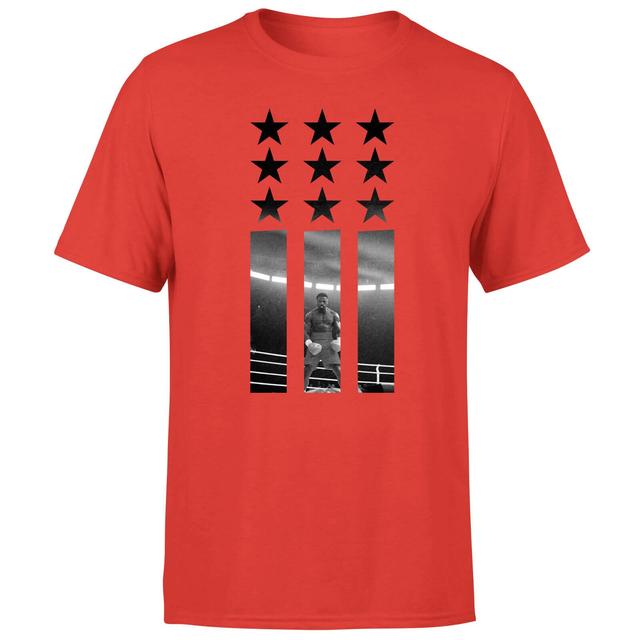 Creed Poster Stars Men's T-Shirt - Red - M on Productcaster.