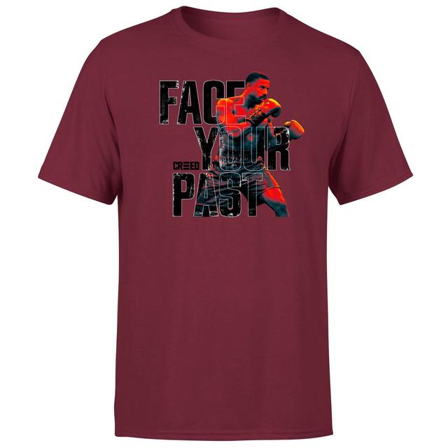 Creed Face Your Past Men's T-Shirt - Burgundy - M on Productcaster.