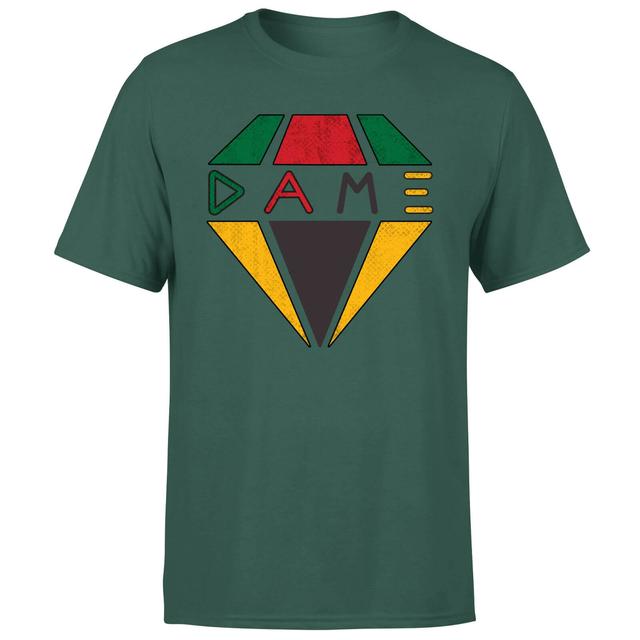 Creed DAME Diamond Logo Men's T-Shirt - Green - XL on Productcaster.