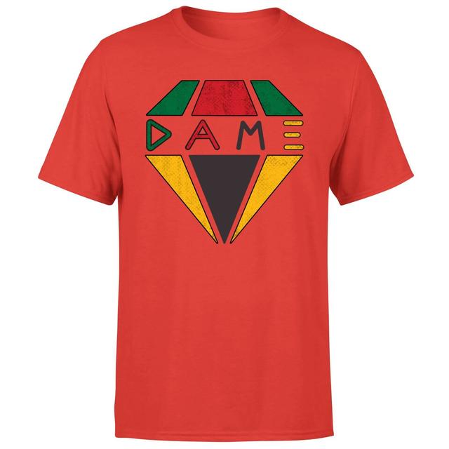 Creed DAME Diamond Logo Men's T-Shirt - Red - XXL on Productcaster.