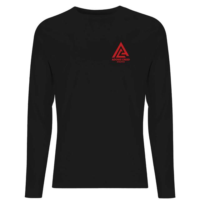 Creed Adonis Creed Athletics Logo Men's Long Sleeve T-Shirt - Black - M on Productcaster.