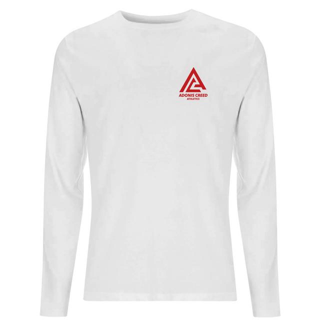 Creed Adonis Creed Athletics Logo Men's Long Sleeve T-Shirt - White - XXL on Productcaster.