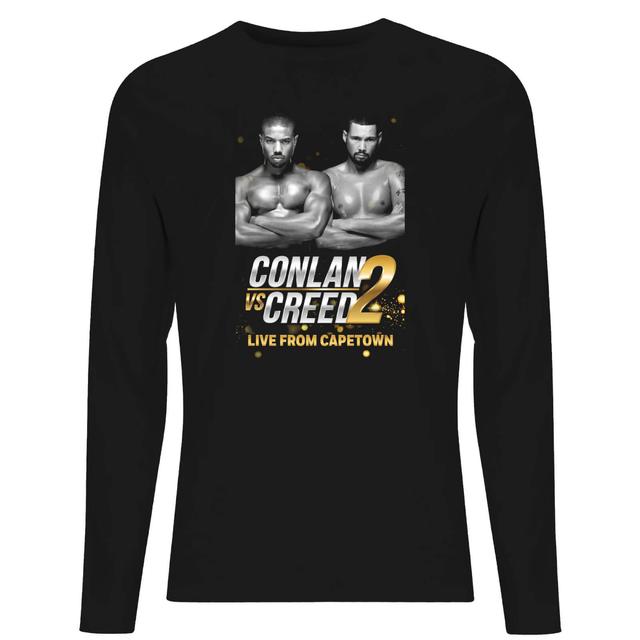 Creed Conlan Vs Creed 2 Poster Men's Long Sleeve T-Shirt - Black - M on Productcaster.