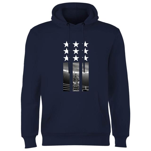 Creed Poster Stars Hoodie - Navy - XL on Productcaster.