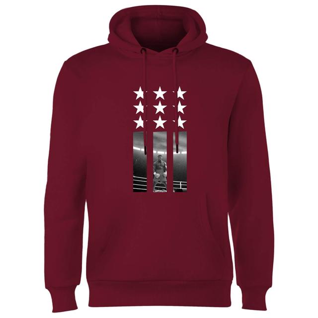 Creed Poster Stars Hoodie - Burgundy - M on Productcaster.