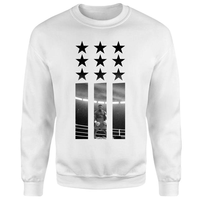 Creed Poster Stars Sweatshirt - White - XS on Productcaster.