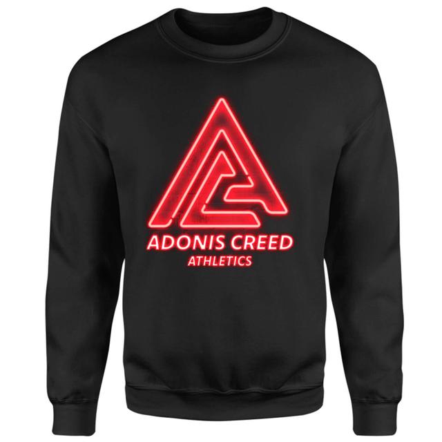 Creed Adonis Creed Athletics Neon Sign Sweatshirt - Black - L on Productcaster.