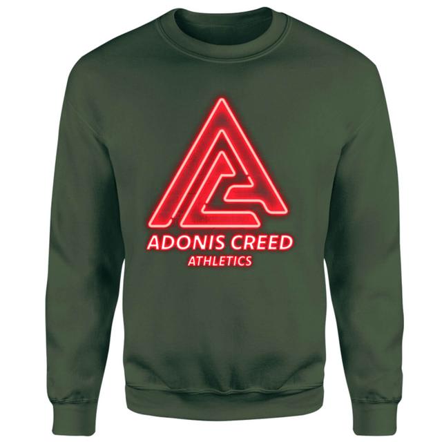 Creed Adonis Creed Athletics Neon Sign Sweatshirt - Green - L on Productcaster.