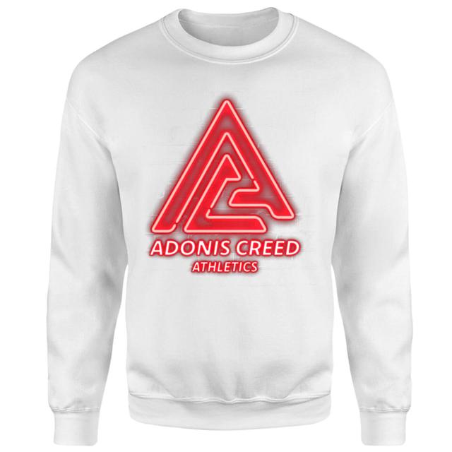 Creed Adonis Creed Athletics Neon Sign Sweatshirt - White - L on Productcaster.