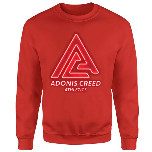 Creed Adonis Creed Athletics Neon Sign Sweatshirt - Red - S on Productcaster.