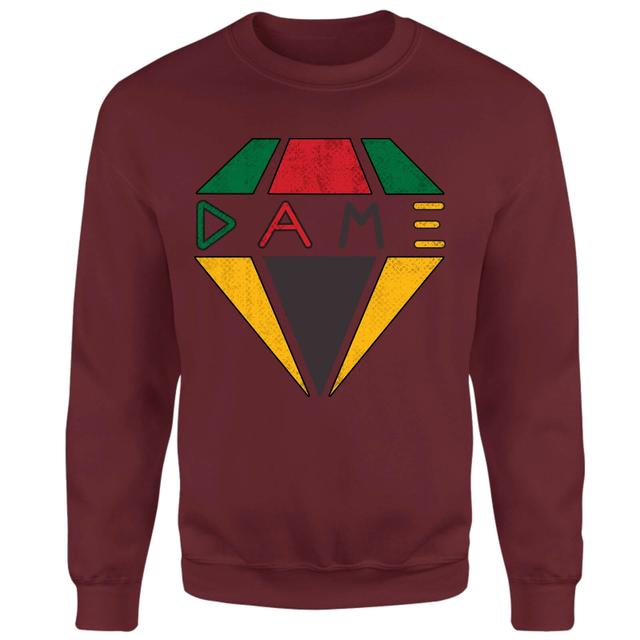 Creed DAME Diamond Logo Sweatshirt - Burgundy - S on Productcaster.