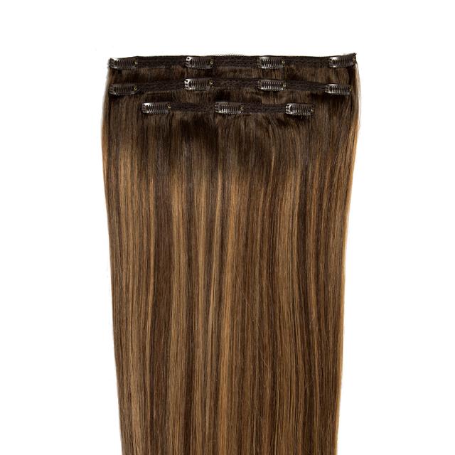 Beauty Works Deluxe Clip-in 16 Inch Extensions (Various Colours) - Brond'mbre on Productcaster.