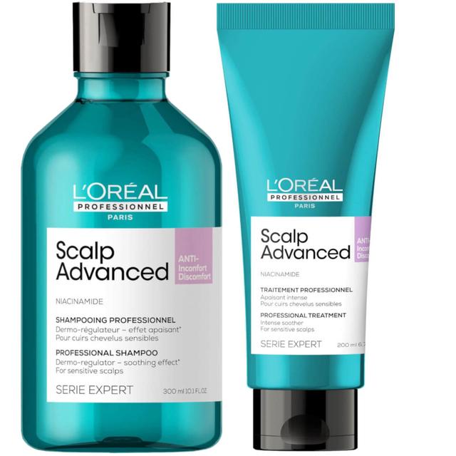 L'Oréal Professionnel Serié Expert Scalp Advanced Anti-Discomfort Hair Shampoo and Treatment Duo on Productcaster.