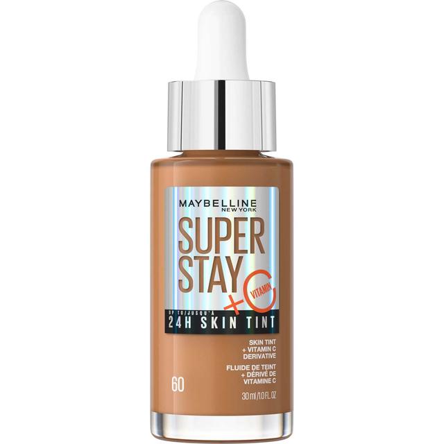 Maybelline Super Stay up to 24H Skin Tint Foundation + Vitamin C 30ml (Various Shades) - 60 on Productcaster.