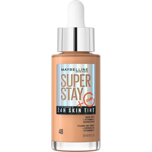 Maybelline Super Stay up to 24H Skin Tint Foundation + Vitamin C 30ml (Various Shades) - 48 on Productcaster.