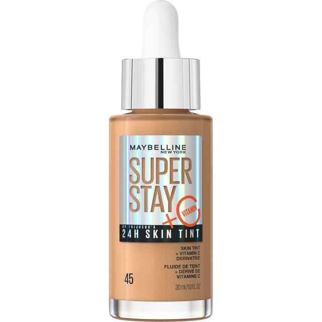 Maybelline Super Stay up to 24H Skin Tint Foundation + Vitamin C 30ml (Various Shades) - 45 on Productcaster.