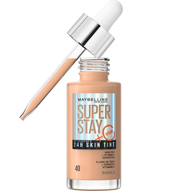 Maybelline Super Stay up to 24H Skin Tint Foundation + Vitamin C 30ml (Various Shades) - 40 on Productcaster.