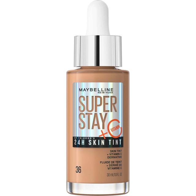 Maybelline Super Stay up to 24H Skin Tint Foundation + Vitamin C 30ml (Various Shades) - 36 on Productcaster.