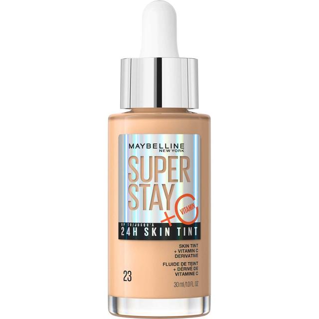 Maybelline Super Stay up to 24H Skin Tint Foundation + Vitamin C 30ml (Various Shades) - 23 on Productcaster.