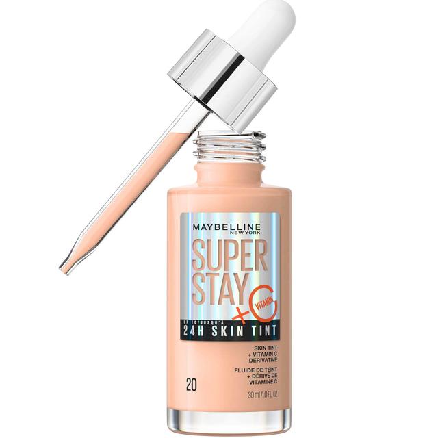 Maybelline Super Stay up to 24H Skin Tint Foundation + Vitamin C 30ml (Various Shades) - 20 on Productcaster.