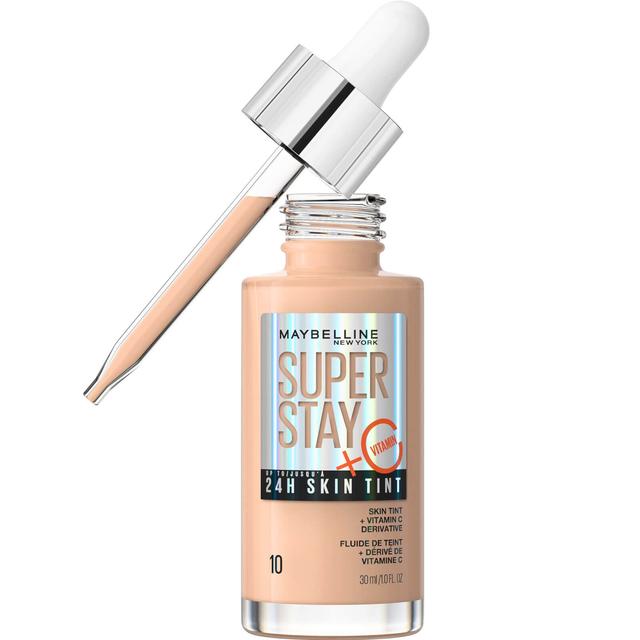 Maybelline Super Stay up to 24H Skin Tint Foundation + Vitamin C 30ml (Various Shades) - 10 on Productcaster.