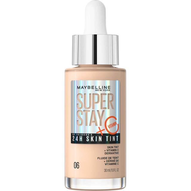 Maybelline Super Stay up to 24H Skin Tint Foundation + Vitamin C 30ml (Various Shades) - 6 on Productcaster.