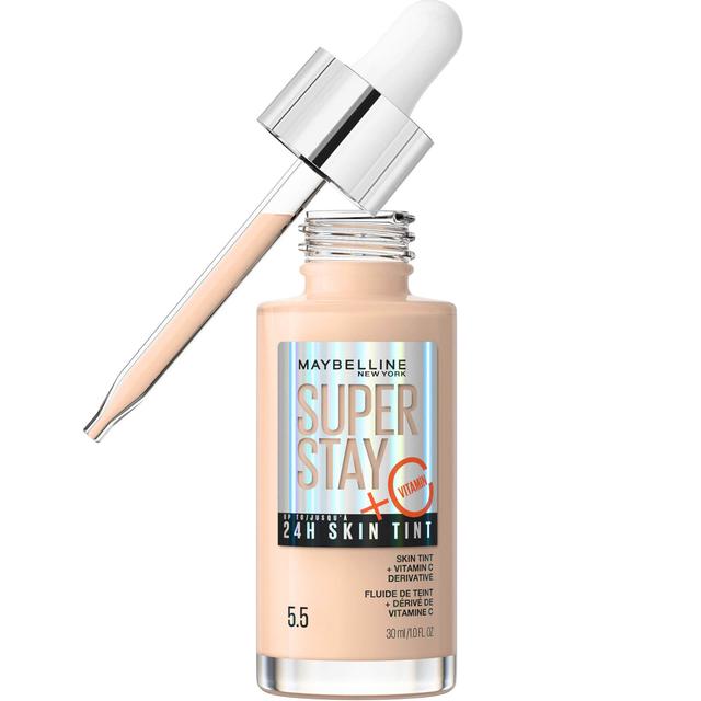 Maybelline Super Stay up to 24H Skin Tint Foundation + Vitamin C 30ml (Various Shades) - 5.5 on Productcaster.