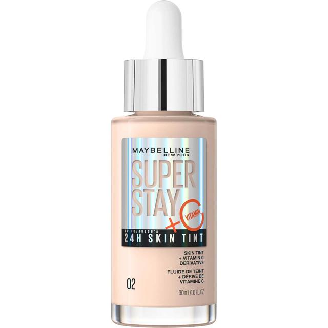 Maybelline Super Stay up to 24H Skin Tint Foundation + Vitamin C 30ml (Various Shades) - 2 on Productcaster.