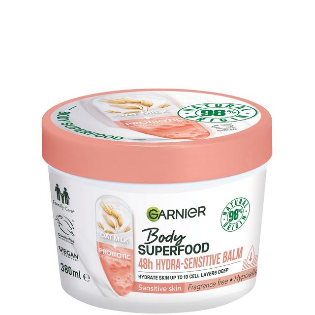 Garnier Body Superfood Hydra Sensitive Body Cream Oat Milk and Probiotic Derived Fractions 380ml on Productcaster.