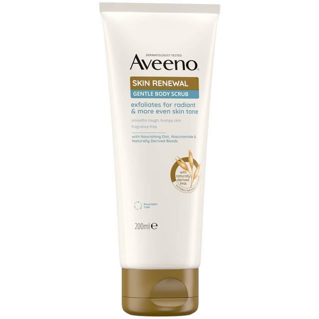 Aveeno Skin Renewal Gentle Body Scrub 200ml on Productcaster.